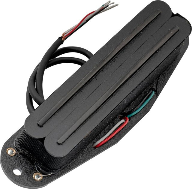 Artec SBA73 Alnico 5 Rail Blade Humbucker All Position Pickup 12K für E-Gitarre im ST-Stil, Schwarz - Bild 1