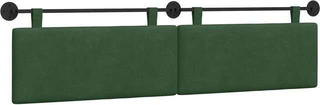 vidaXL Hängesofa in Dschungelgrün mit Cordstoff, B/H/T: 210 x 55 x 5 cm - Bild 1