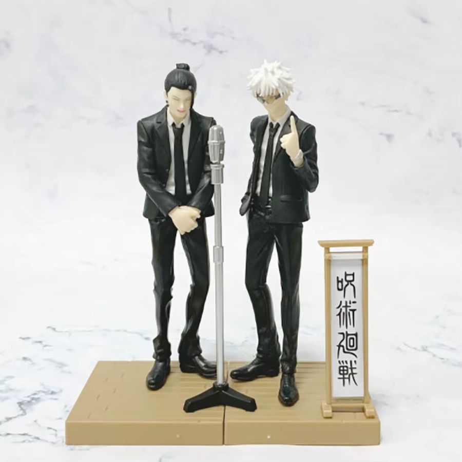 Bandai Anime Figur Satoru Gojo und Suguru Geto aus Jujutsu Kaisen, PVC Modell, Multicolor, Höhe: 17 cm - Bild 4