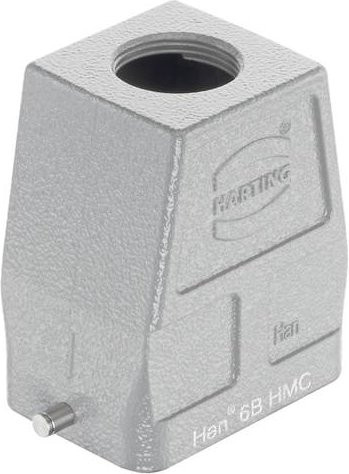 HARTING Tüllengehäuse 19 30 206 0446 in Silber Matt aus Aluminium - Bild 1
