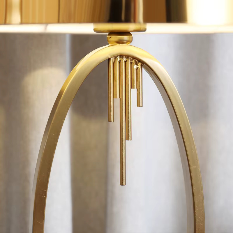 Moderne Tischlampe von Vecli in Weiß für Wohnzimmer, Schlafzimmer und Nachttisch - Bild 3