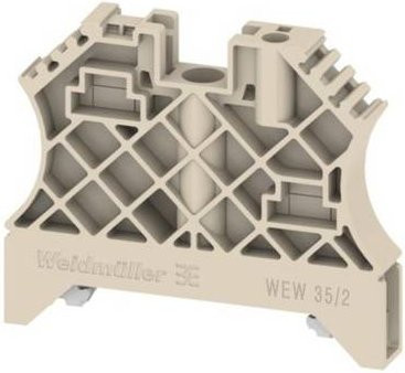 Hager KR01EW Endhalter beige zum Schrauben - Bild 1