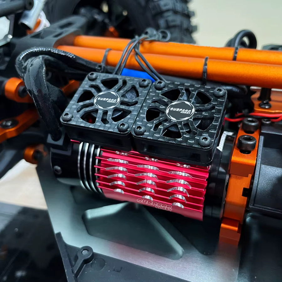 SURPASS HOBBY RC Motor Kühlventilator, Metall, 1:5, Zubehör - Bild 4