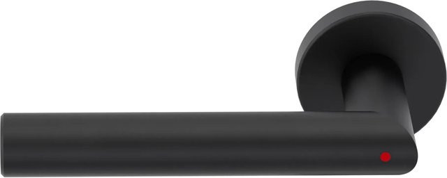 Novadoors Türgriffgarnitur Nova Mio Smart2Lock Links in Schwarz Matt - Bild 1