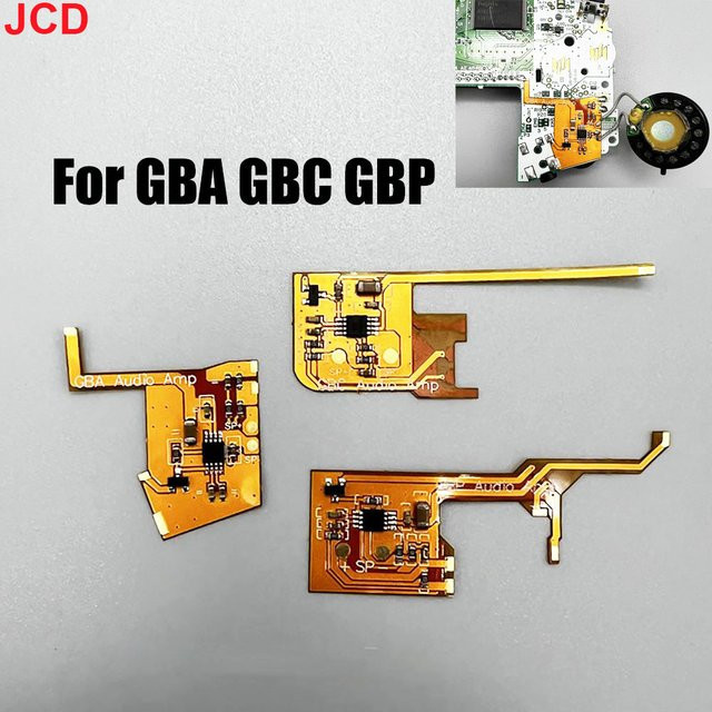 JCD Low Power Digital Sound Audio Verstärker Modul für GameBoy Advance GBA GBP GBC Motherboard Zubehör - Bild 1