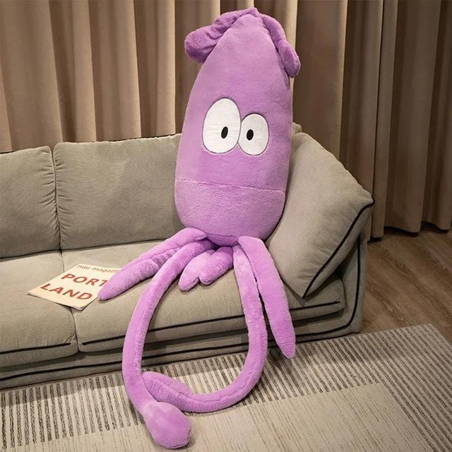 Kidsly Tintenfisch Puppe, Plüschtier, violett - Bild 1