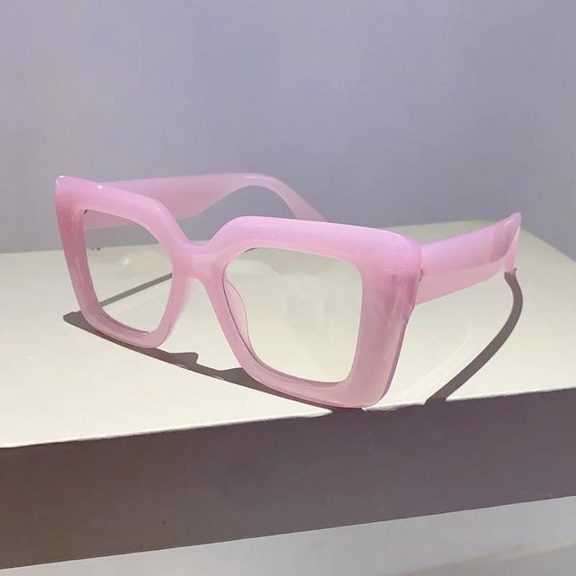 Damen Korrektionsbrille Cat-Eye, Vollrand, pink - Bild 1