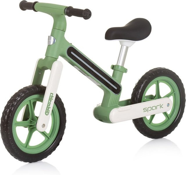 Chipolino Spark Laufrad 12 Zoll mit Lichteffekten höhenverstellbar grün - Bild 1