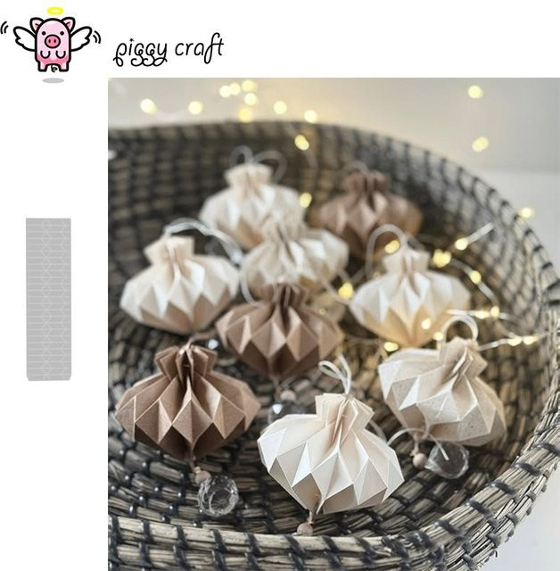 Piggy Craft Metall-Stanzform 3D-Faltglockenblumen für Scrapbook und Papierbastelarbeiten - Bild 1