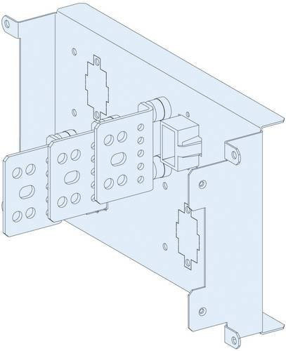 Schneider Electric LVS04459 PrismaSeT-P Anschlussverlängerung ohne Verbindung für ComPacT NSX/NSX Vigi 400-630 3-polig horizontal in Weiß - Bild 1