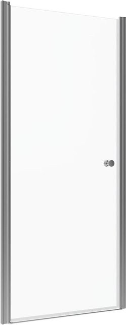Aquabatos Nischendusche ESG Sicherheitsglas Duschwand mit Nano Beschichtung, Farbe: Transparent, B: 75 cm, H: 197 cm - Bild 1