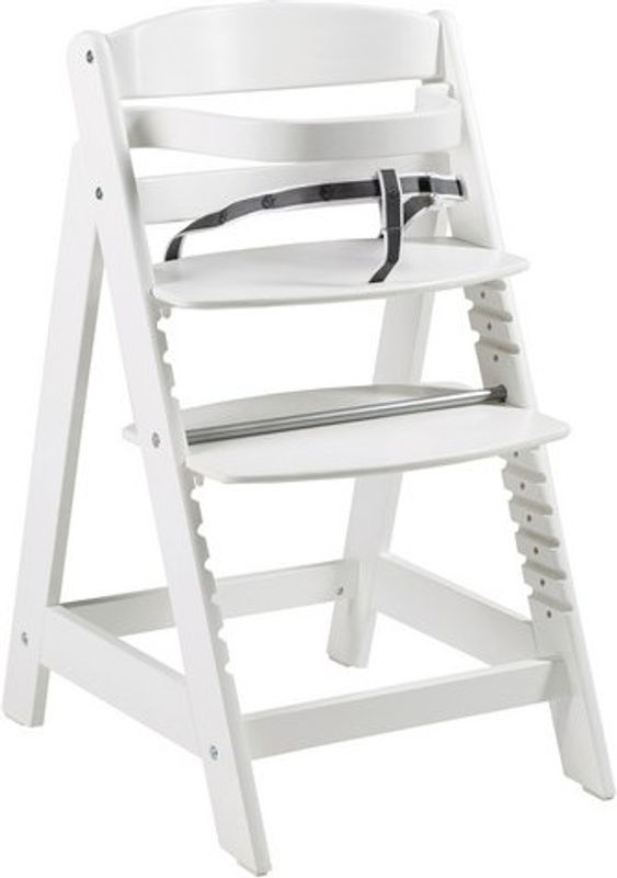 roba Treppenhochstuhl in Weiss, höhenverstellbar, B/H/T: 44,5 x 80 x 54,5 cm - Bild 2