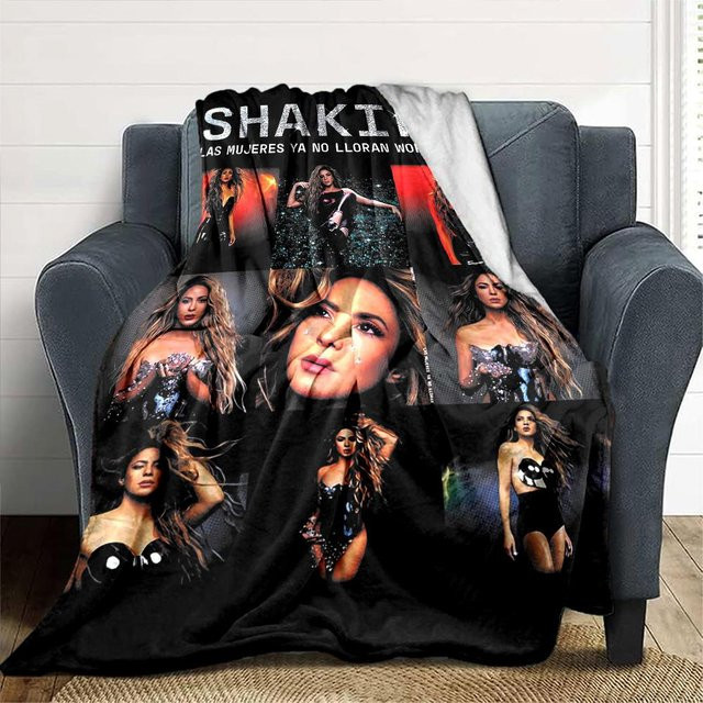 NuanSue Home Shakira Print Flanelldecke, Mehrfarbig, B x B: 80 x 120 cm - Bild 1