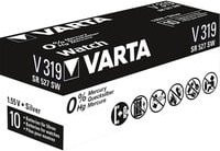 Varta Silberoxid-Knopfzelle 319 in Schwarz und Silber - Bild 1