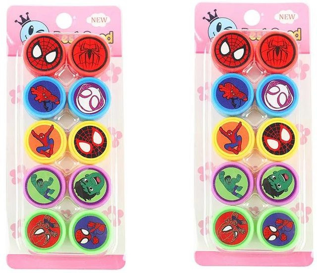 Fashnics Spiderman Selbststempelnde Stempel für Kinder in Multicolor - Bild 1