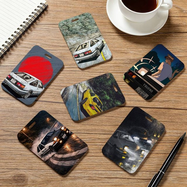 bilibili Taschenkartenhalter mit Halsband, Anime I-Initial D - Bild 1