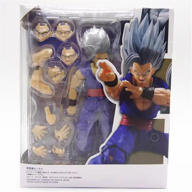 Yiran toy 1 Dragon Ball Super Saiyan Son Gohan Beast Actionfigur PVC - Bild 1