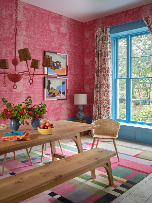 Mindthegap Tapete Samoa in Pink mit abstraktem Design - Bild 2