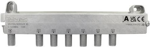 Televes VT612FZ Kabel-TV Verteiler in Silber - Bild 1