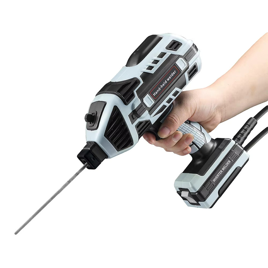 Lpnove Handheld Inverter ARC Schweißgerät 4600W mit Schweißmaske, Tragbare Elektrische Schweißmaschine für DIY und Lötarbeiten, Grau - Bild 4