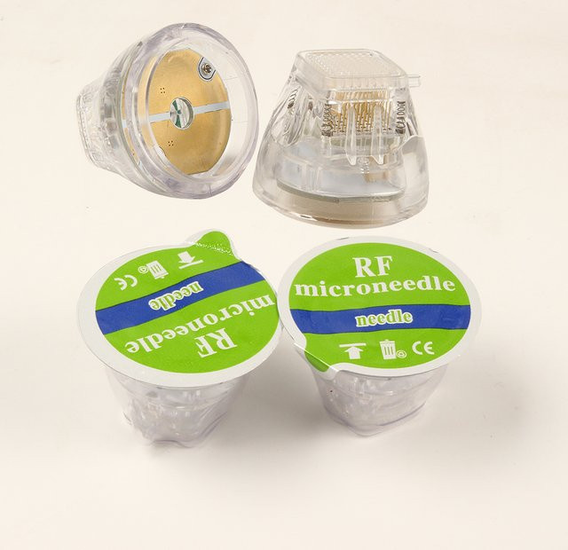 Doctor Pen RF-Microneedling-Kartusche, vergoldet, 10/25/64 Pin - Bild 1