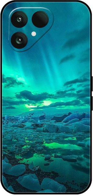 Silikonhülle für Fairphone 6 im Luxus Marmor Design, Multicolor und Blau - Bild 1