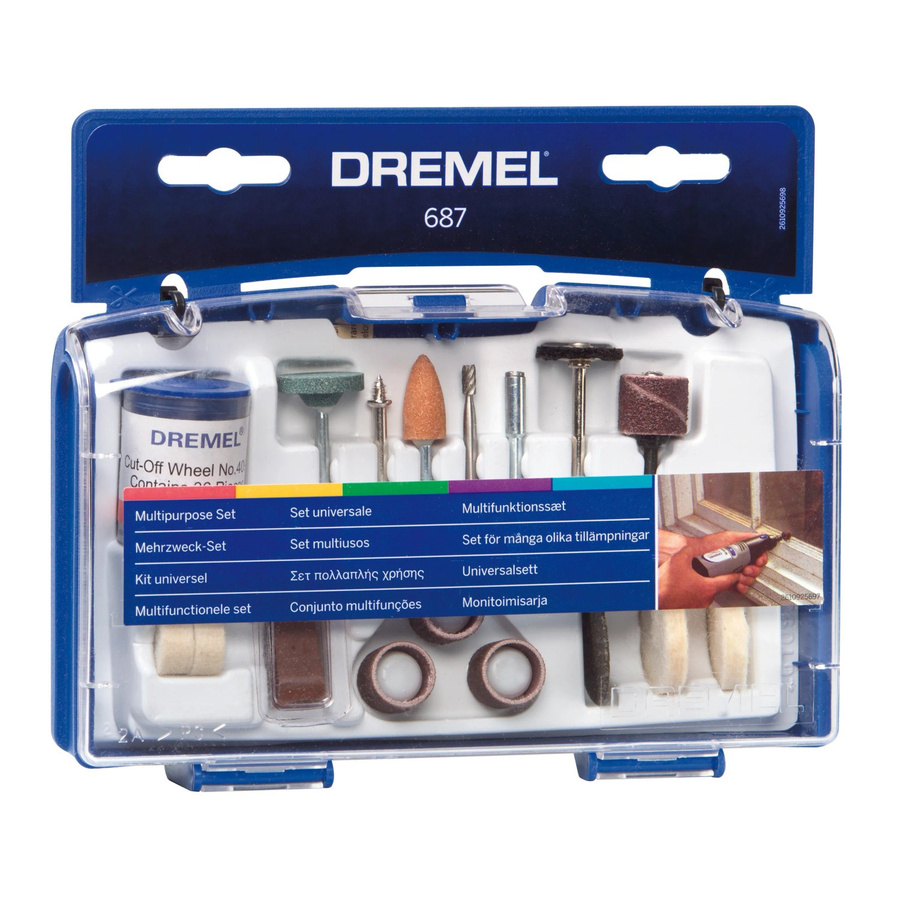 Dremel Mehrzweck-Set 687 Start-Set, 52-teilig, Multicolor - Bild 2