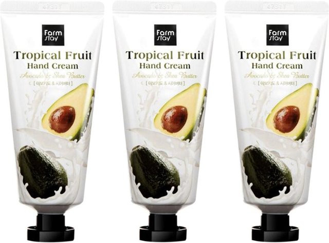 Farm Stay Tropical Fruit Hand Cream mit Avocado, 50 ml - Bild 1