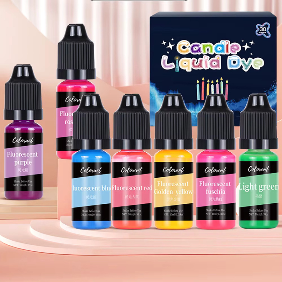 30 Farben Kerzenfarbstoffe und Pigmente für DIY Kerzen, Seife und Harz in Multicolour - Bild 2