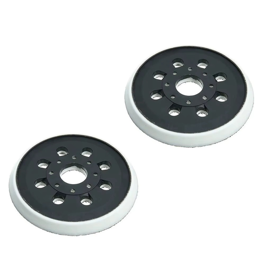 2 Stück Bosch Stützteller in Schwarz für GEX1251AE und PEX220 mit 8-Loch-Konfiguration für 5-Zoll-Schleifscheiben, Durchmesser: 125 mm - Bild 4