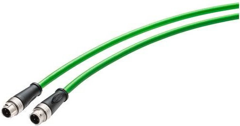 Siemens Cat5e Ethernet LAN Kabel in Grün 5,0 m - Bild 1