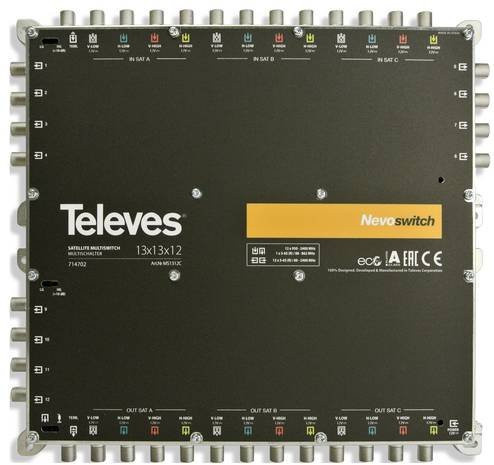 Televes MS1312C SAT Multischalter in Schwarz - Bild 1