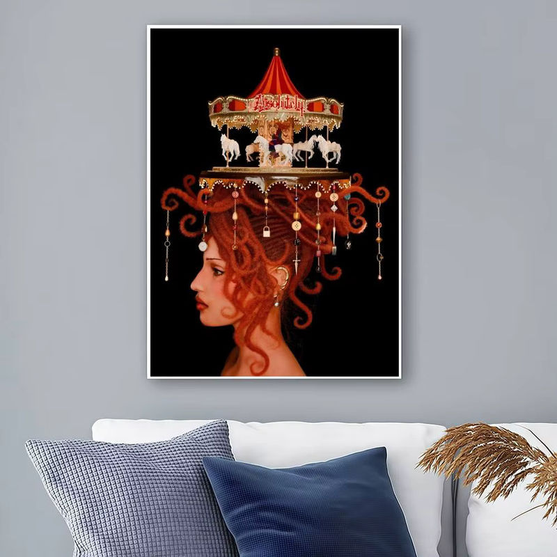 Sänger A-Absolutely PARASCOSM Themenposter-Aufkleber aus Papier, mehrfarbig, rechteckig, B: 30 cm, H: 21 cm, T: 21 cm - Bild 6