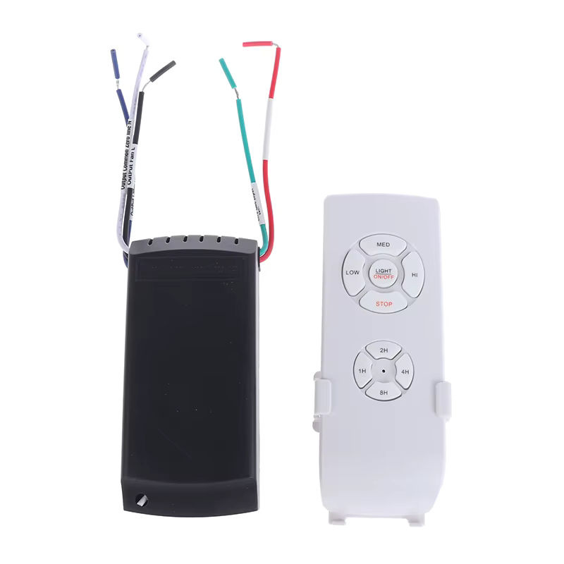 JETTING Universal-Deckenventilator mit Fernbedienung und Timer in Weiß - Bild 2