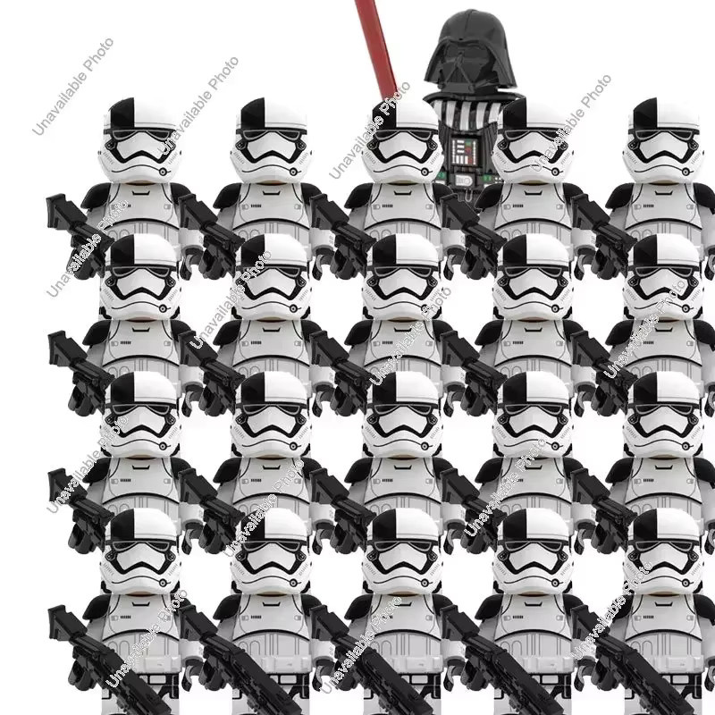 BLOKEES Star Wars Kapitän 501. Klonlegion Sturmtruppler Figur, 21-teiliges Set - Bild 2