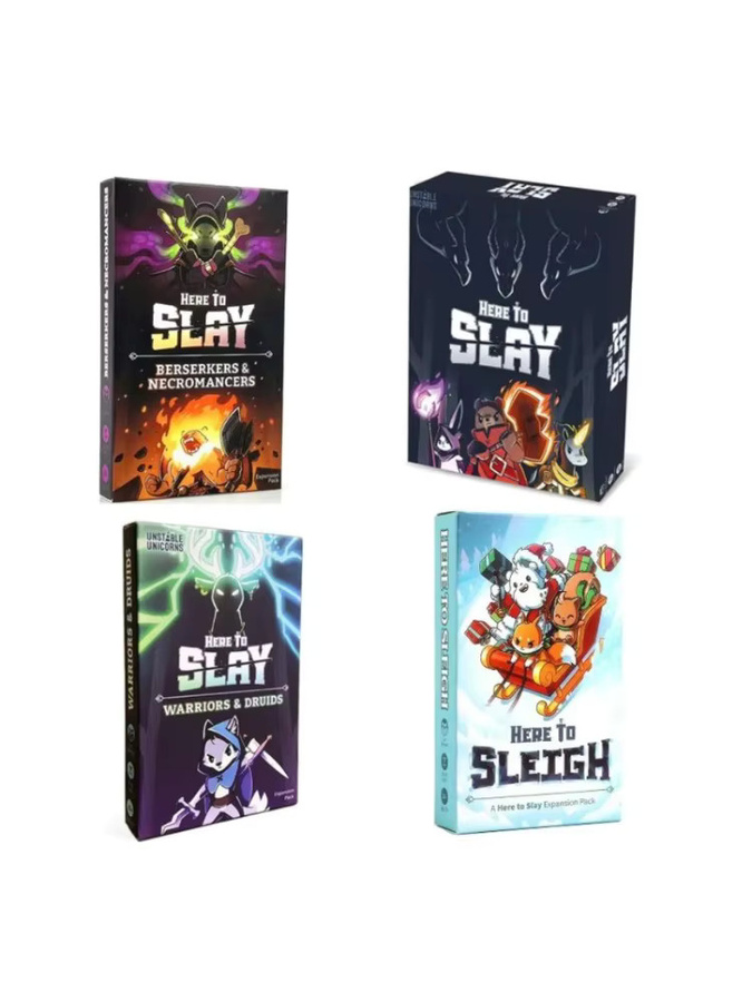 Here to Slay Holiday Expansion Pack, Strategisches Rollenspiel-Kartenspiel, 2–6 Spieler - Bild 6