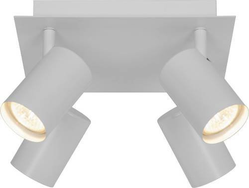 Nordlux Frida 4-Spot Deckenleuchte GU10 in Weiß, verstellbare Spotlights aus Metall für Schlafzimmer und Flur - Bild 1