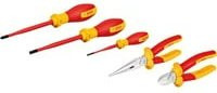 Bosch Professional VDE Werkzeugset 5-teilig in Rot mit Zangen und Schraubendrehern - Bild 1