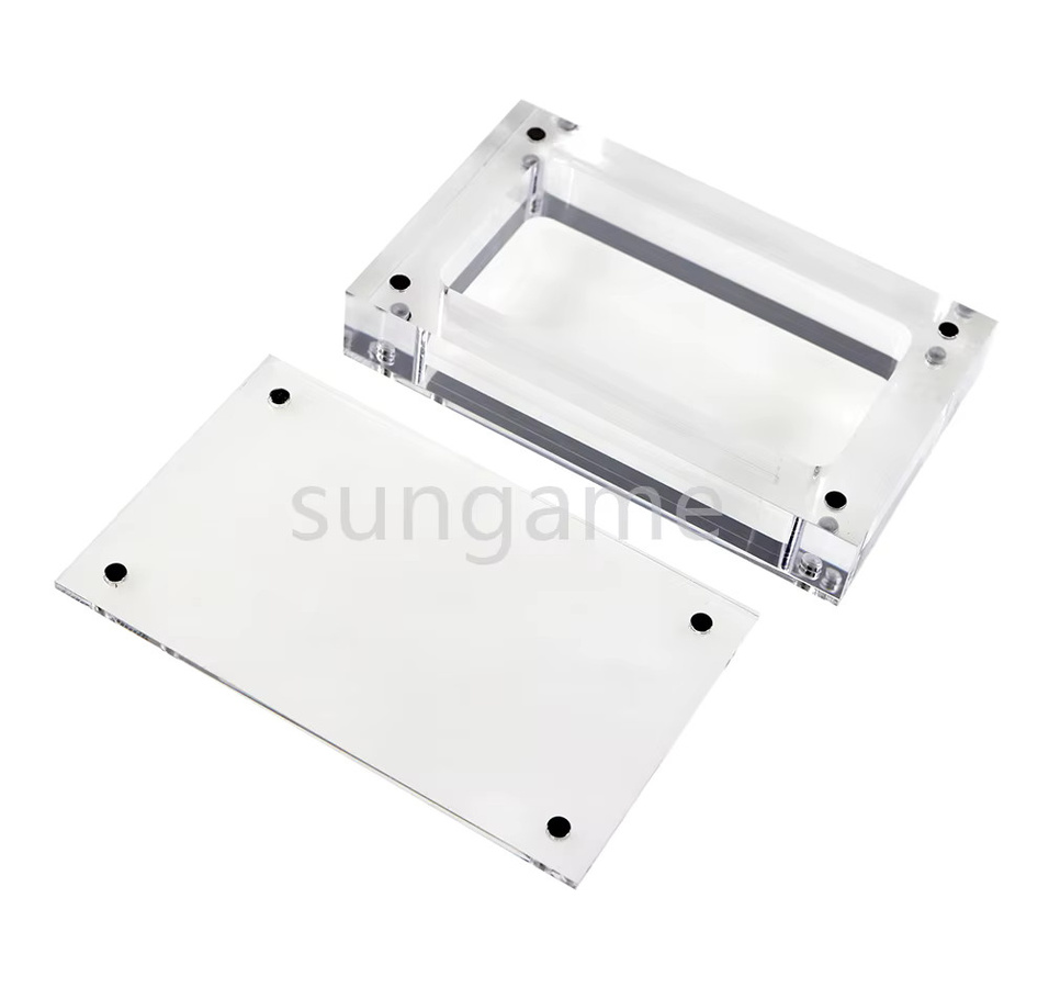 OCGAME Transparente Acryl Display Box mit magnetischer Abdeckung für Retro Gameboy Konsolen - Bild 1