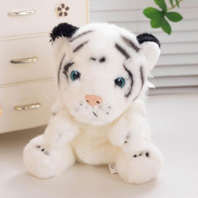 Sibirischer Tiger Handpuppe Plüschtier, 20cm - Bild 1