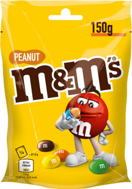 M&M's Erdnuss 150 g - Bild 1