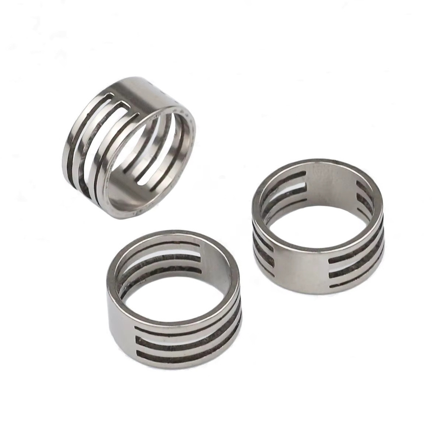 Edelstahl Sprungringe Set für Schmuckherstellung und DIY-Handwerk in Silber - Bild 1