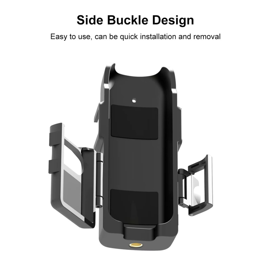 PULUZ Erweiterter Rahmen für DJI OSMO Pocket 3 Kameraschutzrahmen und Erweiterungsadapterhalterung in Schwarz - Bild 3
