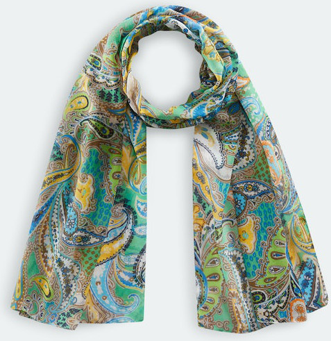 Codello Schal, Paisley Print, Recycled, 55x180cm, Damen - Bild 1
