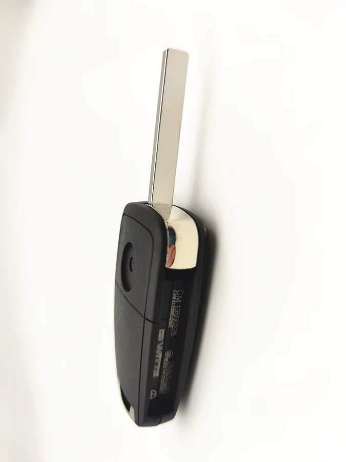 Wilongda Flip Remote Autoschlüssel Gehäuse in Schwarz für Chevrolet Cruze Epica Lova Camaro Impala Aveo sowie Vauxhall Opel Insignia Astra - Bild 4