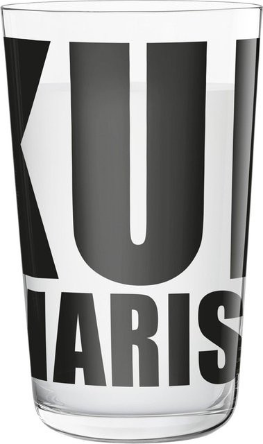 Ritzenhoff Next Milk Milchglas Pentagram F17 Kuh Linarisch transparent 398 ml - Bild 1