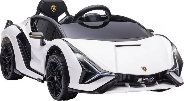 HOMCOM Kinder-Elektroauto, weiß, ab 3 Jahre - Bild 1