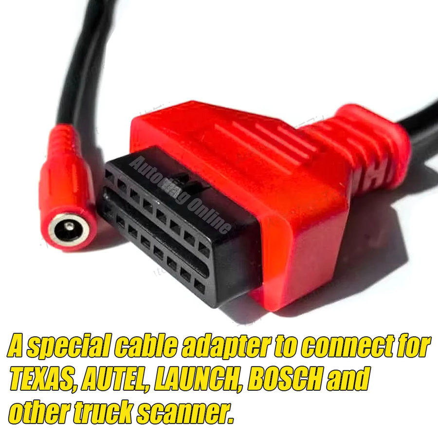 ISO 7638 EBS/ABS-Diagnosekabel für Bosch, Wabco und Knorr Wabco LKW mit USB-C Anschluss, Farbe: Schwarz - Bild 4