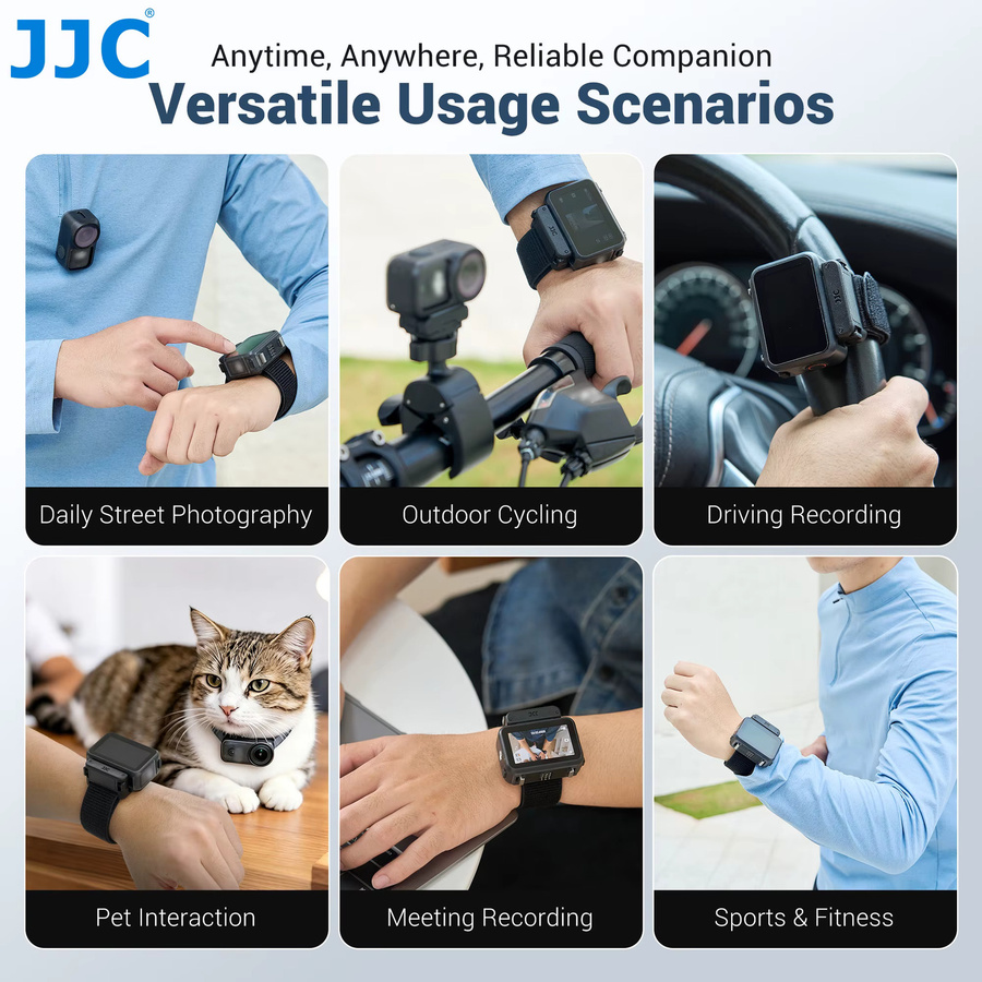 JJC Magnetische Handgelenkhalterung für DJI Osmo Nano Vision-Dock Zubehör in Schwarz - Bild 2