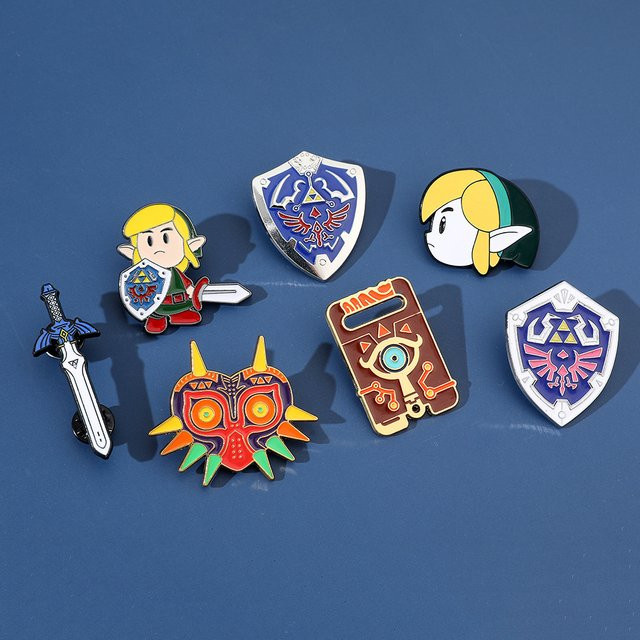 Bandai Legend of Zelda Metall-Abzeichen, Zubehör - Bild 1